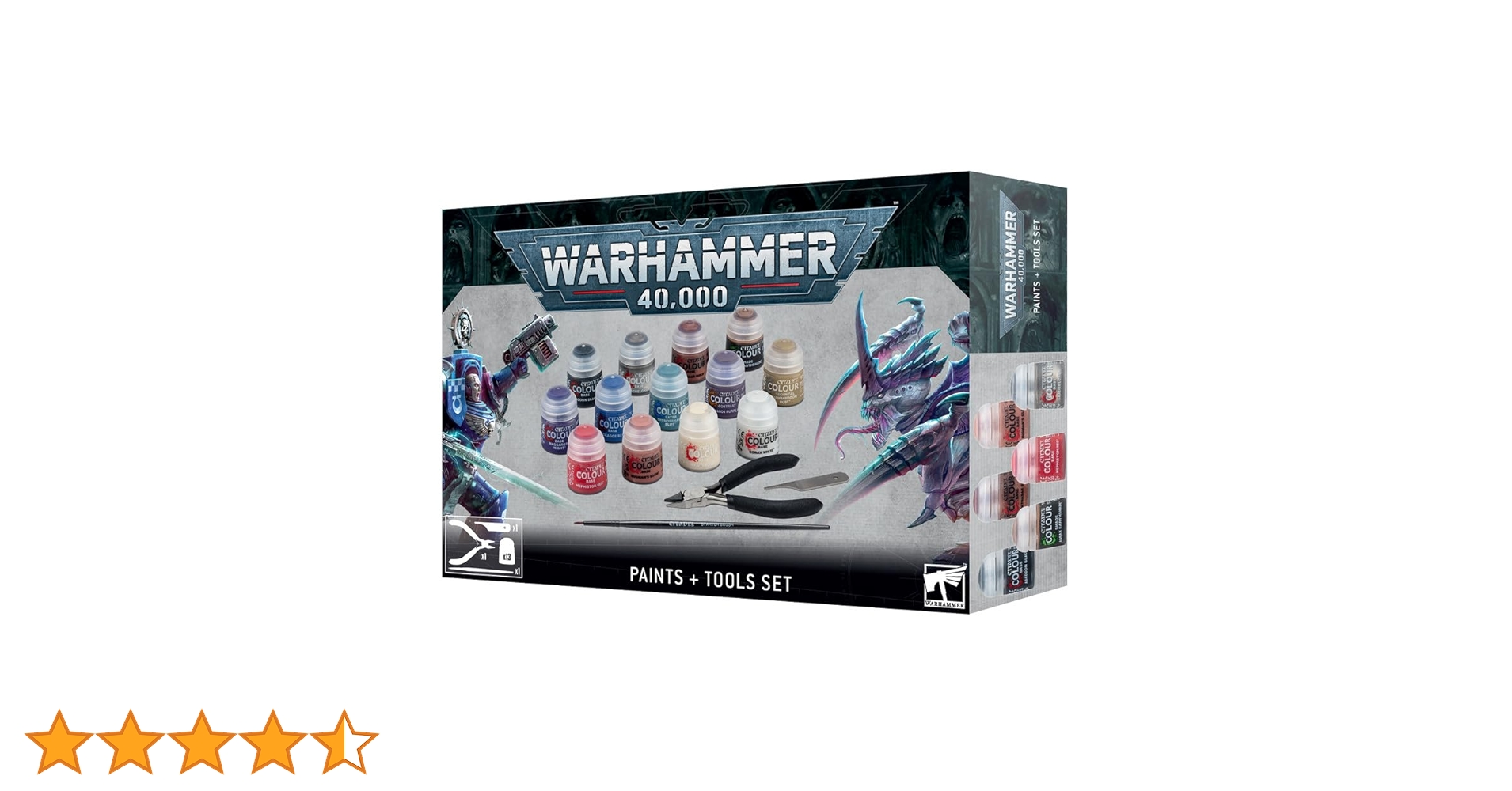 Amazon | Warhammer 40K: Paints & Tools Set | ミニチュアゲーム